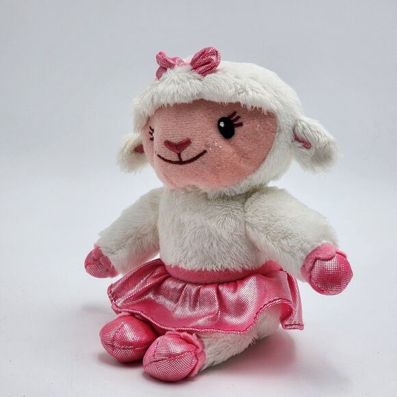 Disney TY Beanie Baby Lambie Doc McStuffins Small Beanbag Plush - Picture 2 of 8